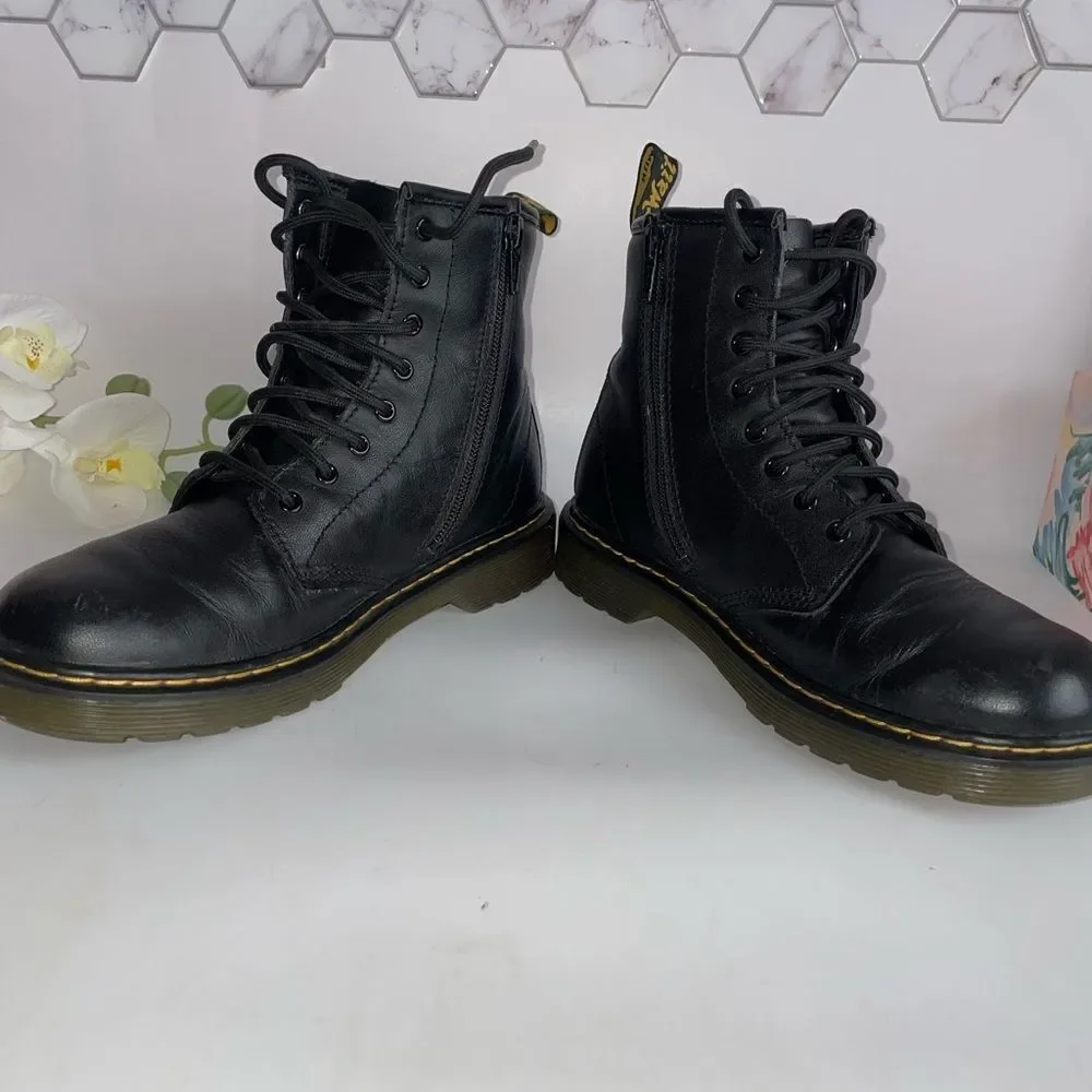 Dr. Martens Black Combat Boots